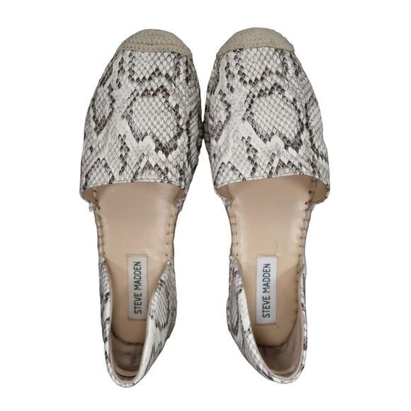 Steve Madden Shoes Womens 8.5 Espadrille Platform Flats D'Orsay Fashion Slip On - Picture 7 of 13